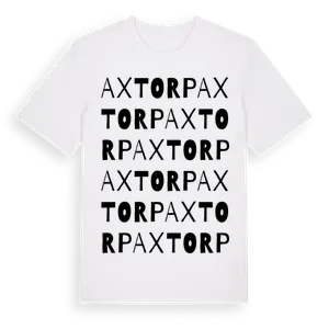 Axtorp ordlek t-shirt – ekologisk bomull t-shirt från Pinshirt