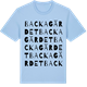 Blue Soul t-shirt med Backagärdet ordlek t-shirt