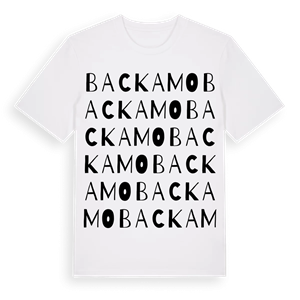 Backamo ordlek t-shirt – ekologisk bomull t-shirt från Pinshirt