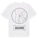 White t-shirt med Backamo t-shirt