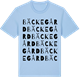 Blue Soul t-shirt med Bäckegård ordlek t-shirt