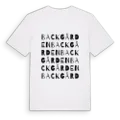 Backgården ordlek t-shirt