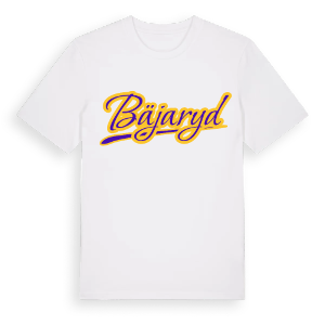 Bäjaryd baseball t-shirt – ekologisk bomull t-shirt från Pinshirt
