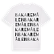 Bakaremålen ordlek t-shirt