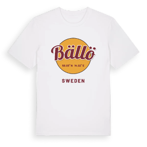 Bällö cirkel t-shirt – ekologisk bomull t-shirt från Pinshirt