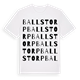Ballstorp ordlek t-shirt