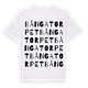 Bångatorpet ordlek t-shirt