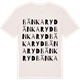 Vintage White t-shirt med Bänkaryd ordlek t-shirt