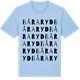 Blue Soul t-shirt med Båraryd ordlek t-shirt