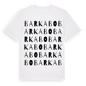 Barkabo ordlek t-shirt – ekologisk bomull t-shirt från Pinshirt