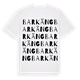Barkäng ordlek t-shirt