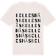 Vintage White t-shirt med Bellesnäs ordlek t-shirt