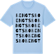 Blue Soul t-shirt med Bengtsbo ordlek t-shirt