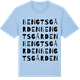 Blue Soul t-shirt med Bengtsgården ordlek t-shirt