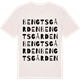Vintage White t-shirt med Bengtsgården ordlek t-shirt