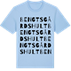 Blue Soul t-shirt med Bengtsgårdshult ordlek t-shirt