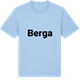 Blue Soul t-shirt med Berga fetstil t-shirt