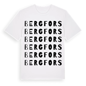 Bergfors ordlek t-shirt – ekologisk bomull t-shirt från Pinshirt
