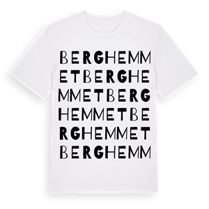 Berghemmet ordlek t-shirt – ekologisk bomull t-shirt från Pinshirt