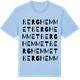 Blue Soul t-shirt med Berghemmet ordlek t-shirt