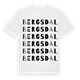 Bergsdal ordlek t-shirt