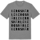 Mid Heather Gray t-shirt med Bergsnärle ordlek t-shirt