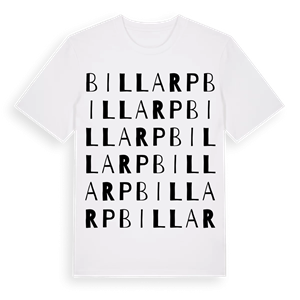 Billarp ordlek t-shirt – ekologisk bomull t-shirt från Pinshirt