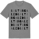 Mid Heather Gray t-shirt med Biltingaled ordlek t-shirt