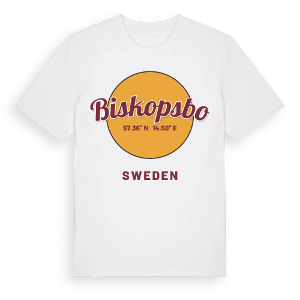 Biskopsbo cirkel t-shirt – ekologisk bomull t-shirt från Pinshirt