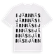 Bjärnnäs ordlek t-shirt