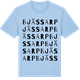 Blue Soul t-shirt med Bjässarp ordlek t-shirt