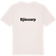 Vintage White t-shirt med Bjässarp fetstil t-shirt