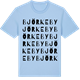 Blue Soul t-shirt med Björkeby ordlek t-shirt