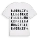 Björkefall ordlek t-shirt