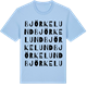 Blue Soul t-shirt med Björkelund ordlek t-shirt