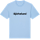 Blue Soul t-shirt med Björkelund fetstil t-shirt