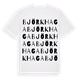 Björkhaga ordlek t-shirt