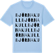 Blue Soul t-shirt med Björnakull ordlek t-shirt