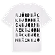 Björnbäck ordlek t-shirt