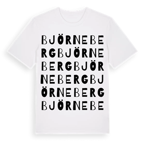 Björneberg ordlek t-shirt – ekologisk bomull t-shirt från Pinshirt
