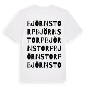 Björnstorp ordlek t-shirt – ekologisk bomull t-shirt från Pinshirt