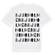 Bjurholmen ordlek t-shirt