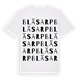 Bläsarp ordlek t-shirt