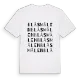 Blåsmålen ordlek t-shirt