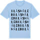 Blue Soul t-shirt med Blåsmålen ordlek t-shirt