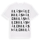 Blåsmålen ordlek t-shirt