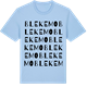 Blue Soul t-shirt med Blekemo ordlek t-shirt