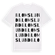Blomslund ordlek t-shirt