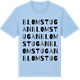 Blue Soul t-shirt med Blomstugan ordlek t-shirt