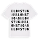 Blomstugan ordlek t-shirt